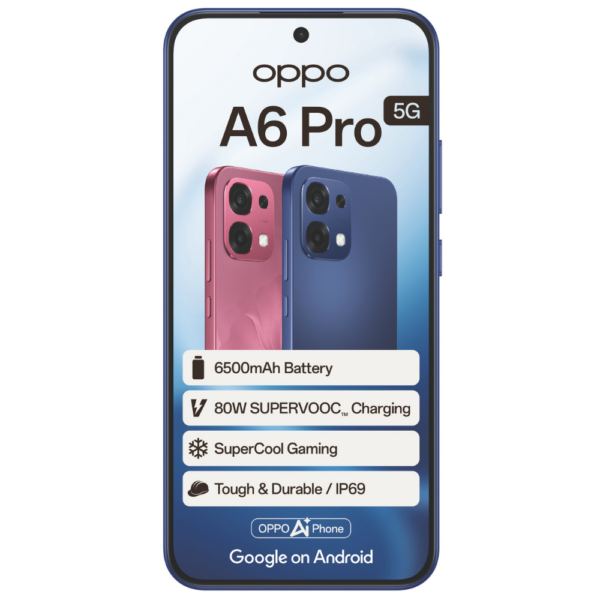 OPPO A6 Pro 5G 8GB RAM 256GB ROM Dual SIM