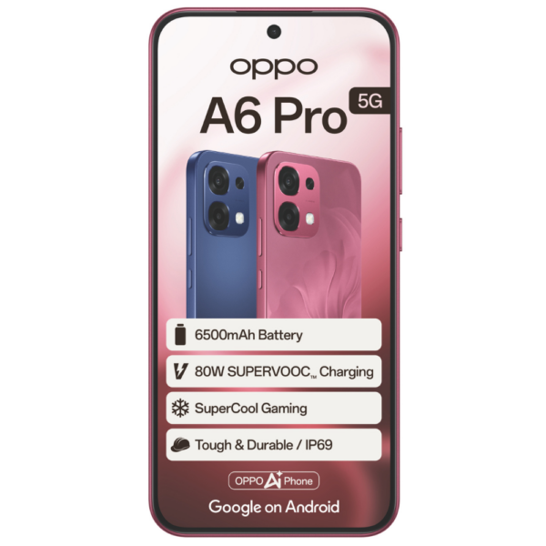 OPPO A6 Pro 5G 8GB RAM 256GB ROM Dual SIM