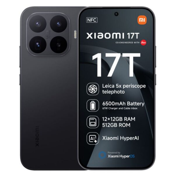 Xiaomi 17T 5G 12GB RAM 512GB ROM – Dual SIM